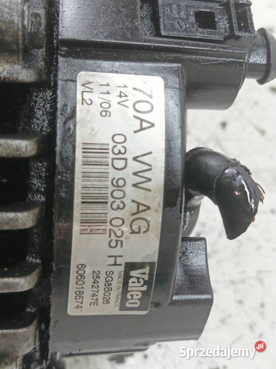 ALTERNATOR 03D903025H 12 MPI Seat Ibiza IV 2008