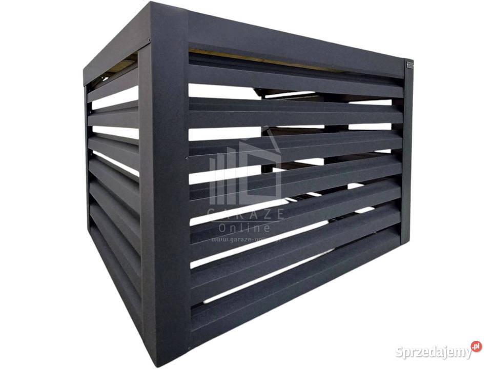 Osłona pompy ciepła 100x60x70 antracyt Zabudowa Kraków