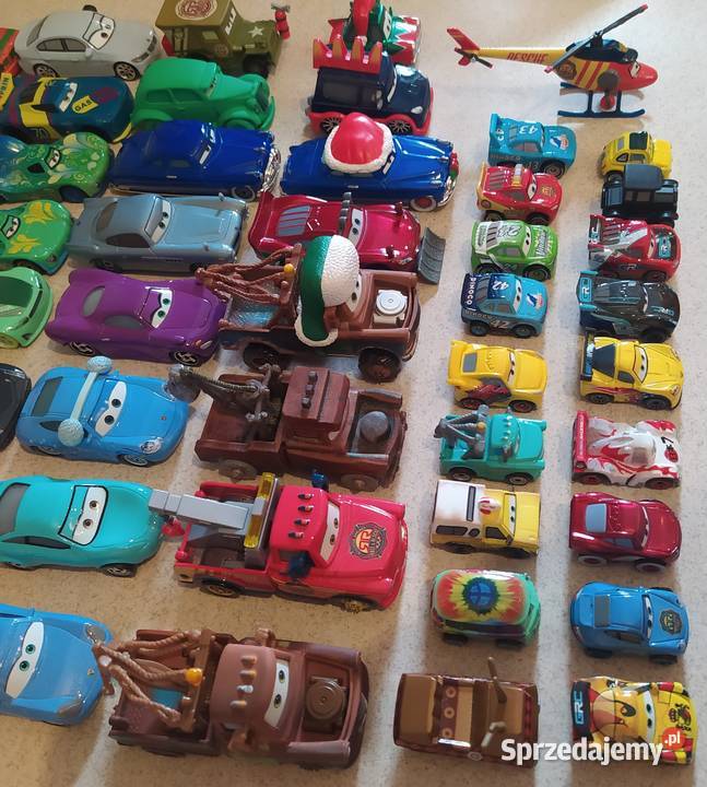 Disney Pixar Cars Auta 59 sztuk Gdańsk