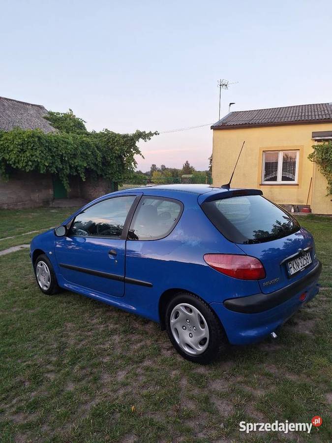 Peugeot 206 11 LPG niebieski 206 Wójcin
