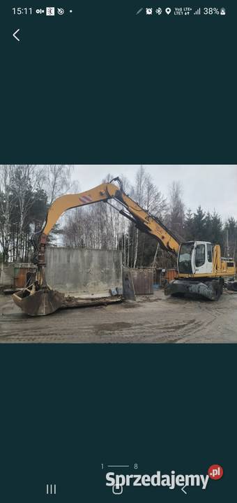 Koparka przeładunkowa liebherr A 904 C Koparko ładowarki Czersk