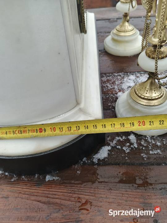 zegar kominkowy ze swiecznikami Zegarki i Biżuteria świętokrzyskie Fałków