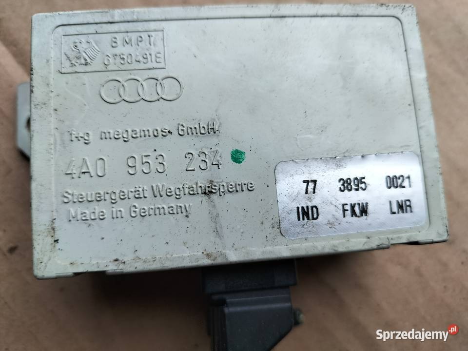 AUDI A6C4 A6 C4 MODUŁ IMMOBILIZERA 7738950021 Kamień-Kolonia