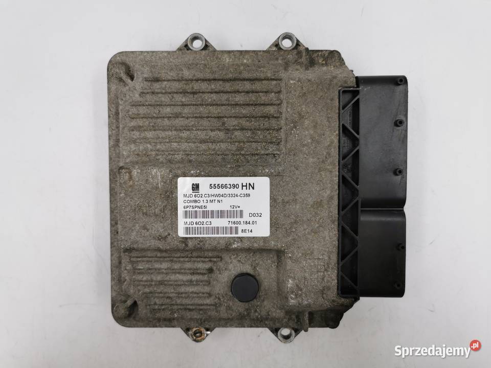 Sterownik Silnika Opel Combo B 13 CDTI 55566390 mazowieckie Wyszków