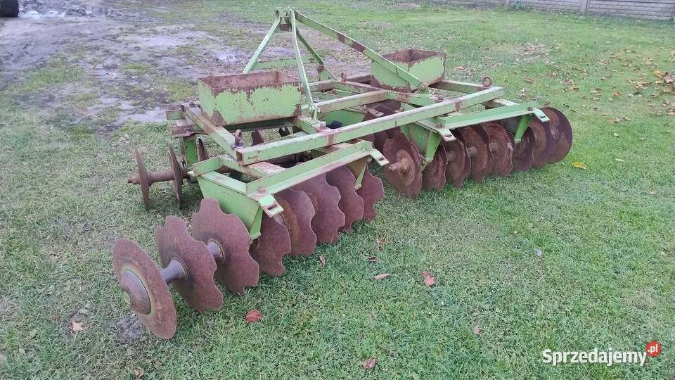 Talerzówka Brona Talerzowa Agregat 3 m 30 Kowale Pańskie