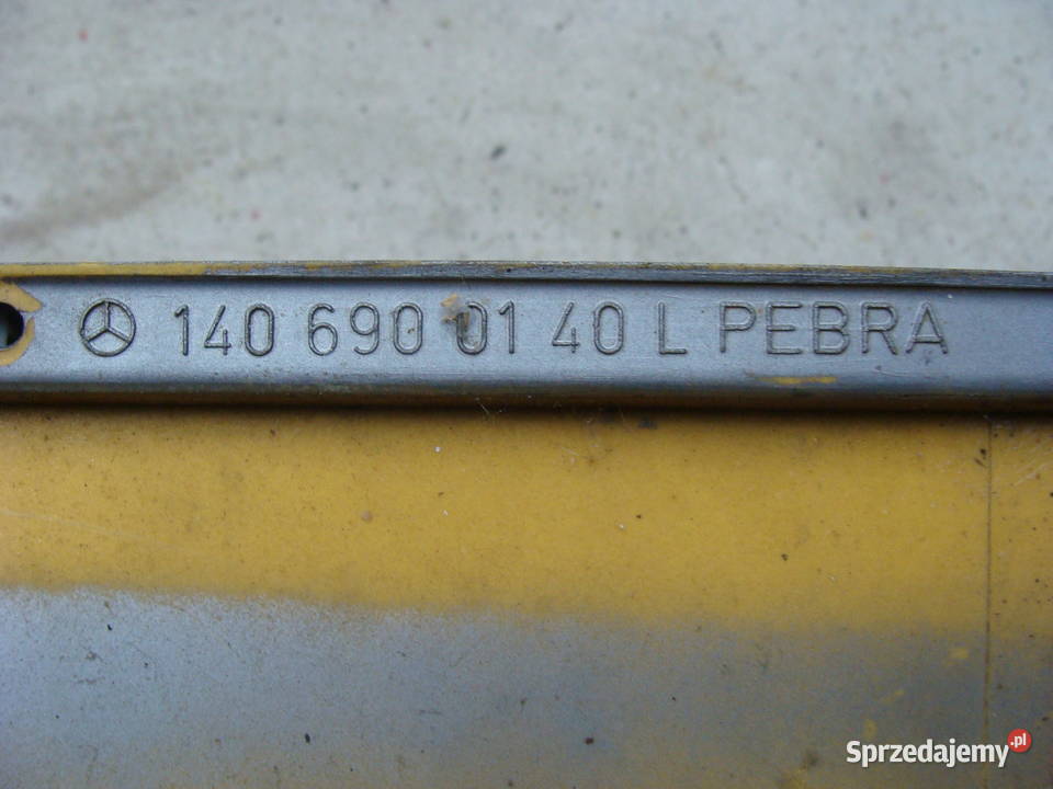 Mercedes W140 Listwa Lewa Błotnika Przód Goleniów