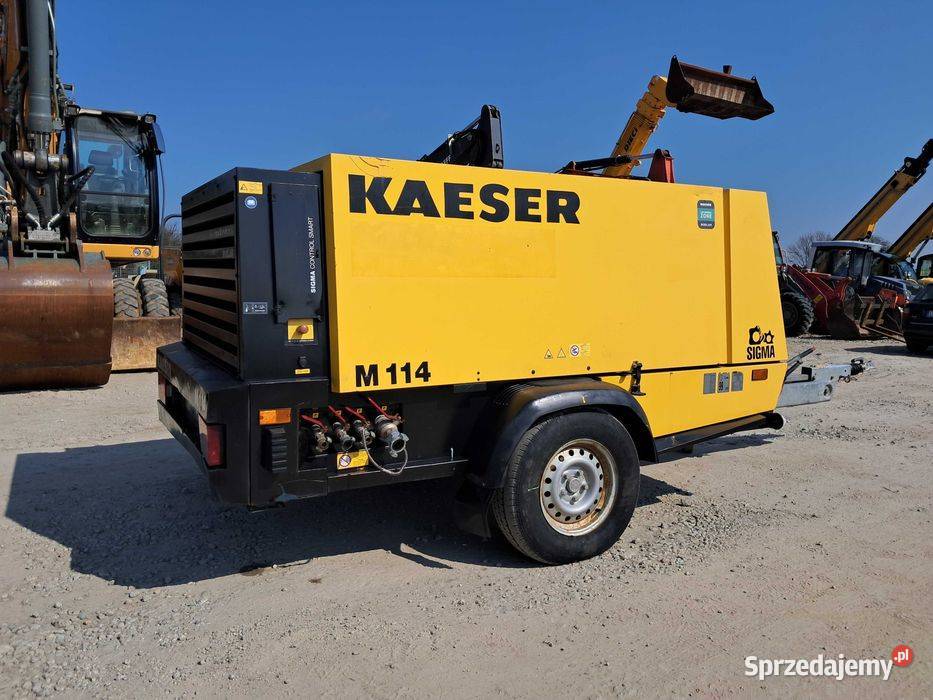 Kompresor Śrubowy KAESER M 114 10 Bar 15r M 100 dolnośląskie Sułów