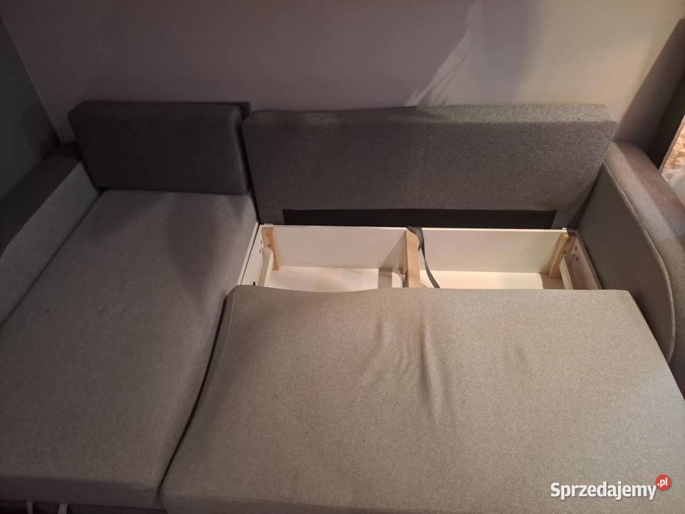 Sprzedam narożnik z funkcją spania mazowieckie Lucynów Duży