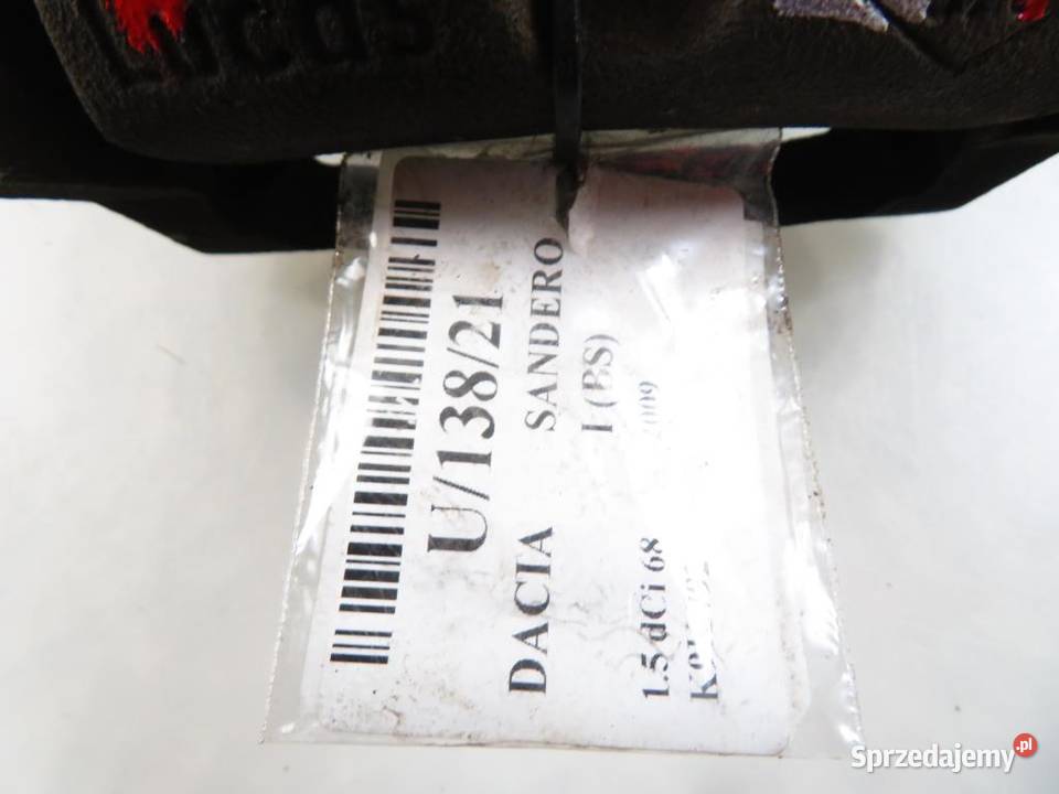ZACISK LEWY PRZÓD DACIA SANDERO I 15 dCi