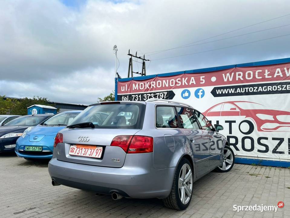 Audi A4 20 TDI 2005 Klima Alufelgi Xenon Grzane Wrocław sprzedam