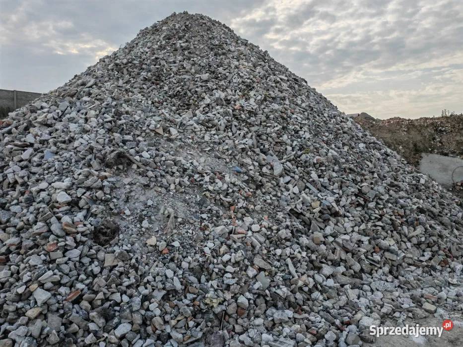 Gruz mielony mieszany przekrusz Kielno sprzedam