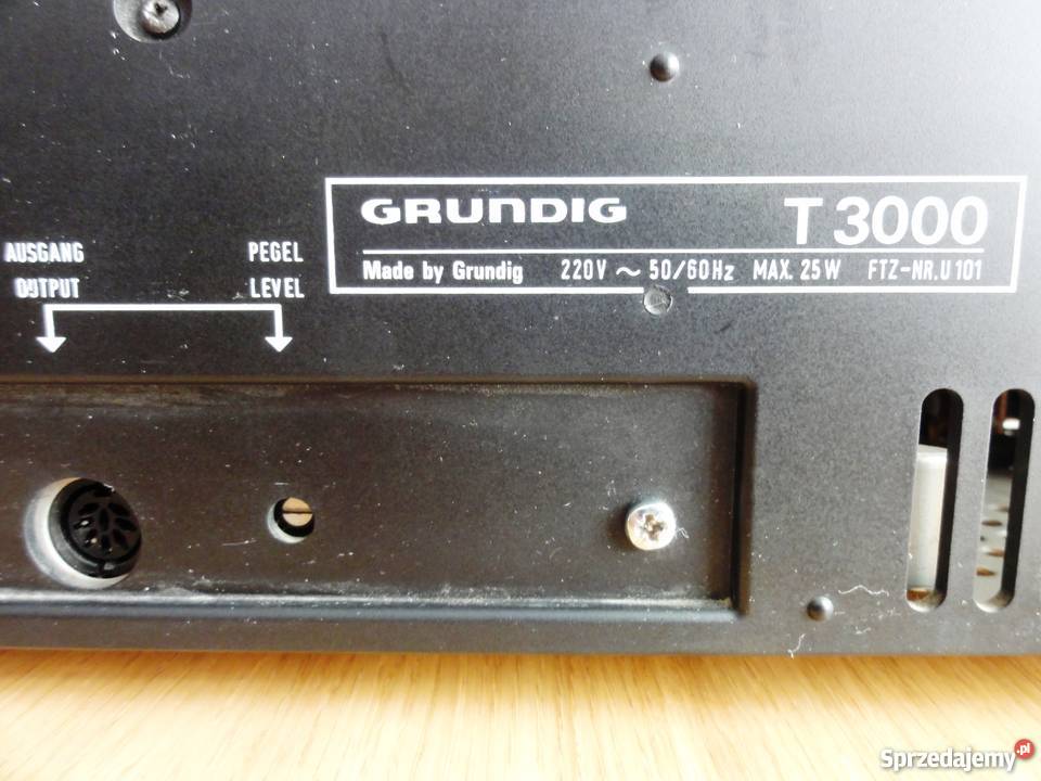 tuner HiFi Grundig T3000 dolnośląskie Wrocław