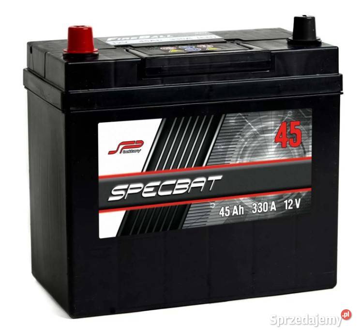 Akumulator SPECBAT 45Ah 330A EN Japan LEWY PLUS osobowe