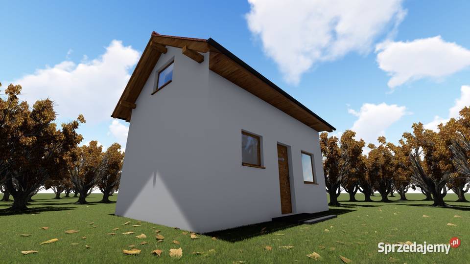 Projekt domu ZG34 na zgłoszenie bez pozwolenia Sosnowiec