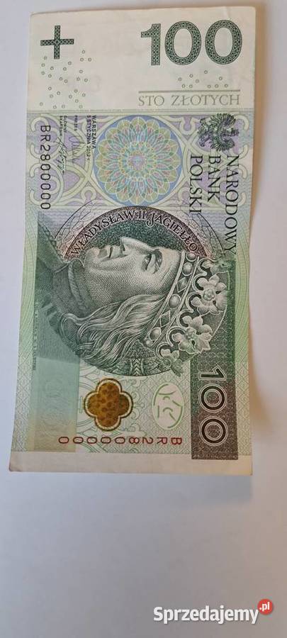 Banknot 100 Rzeszów