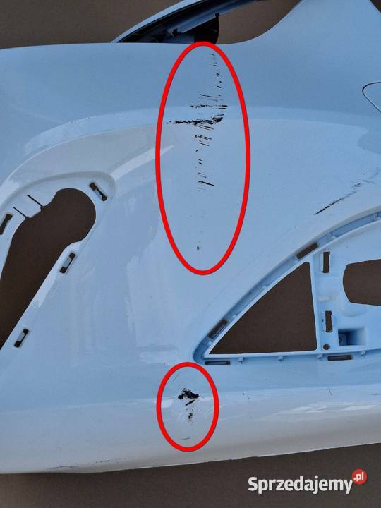 MERCEDES BKLASA W247 ZDERZAK PRZÓD PRZEDNI PDC osobowe lubuskie Bieleń