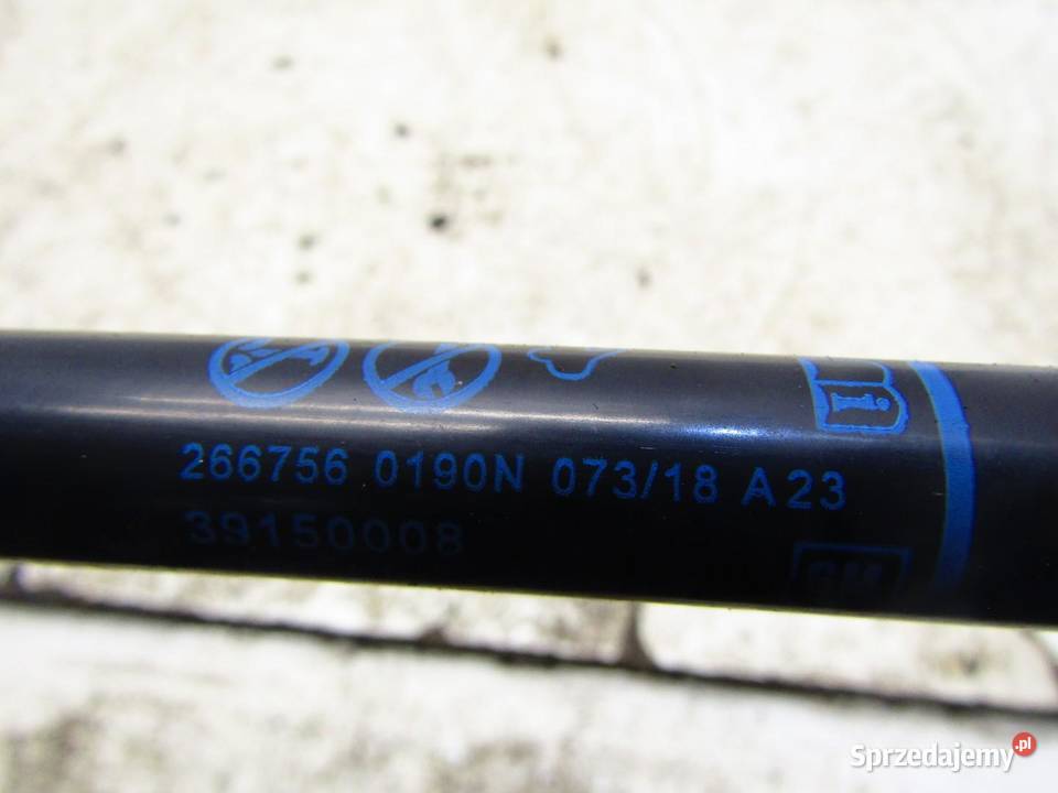 TELESKOP SIŁOWNIK MASKI POKRYWY LEWY PRAWY OPEL lubelskie