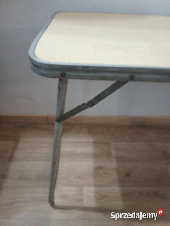 Stolik turystyczny rozkladany aluminiowy wielkopolskie Luboń