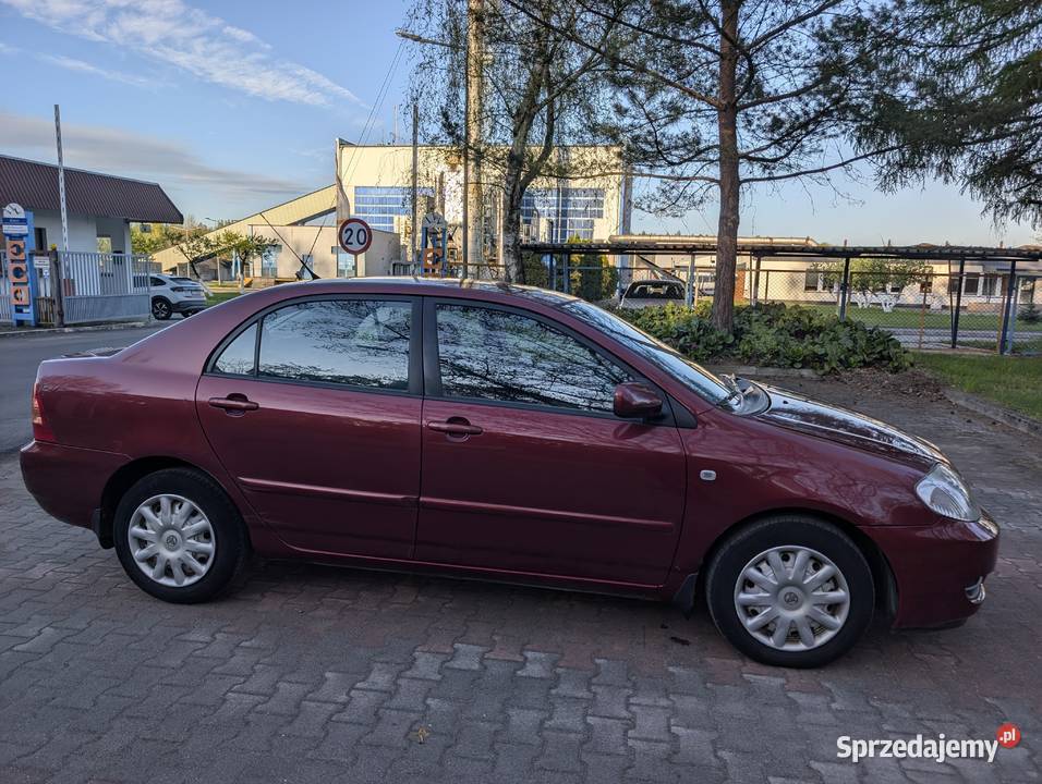 Toyota Corolla E12 Sedan Rok produkcji 2005 śląskie Katowice sprzedam