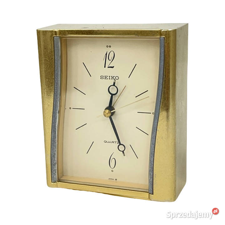 SEIKO Quartz zegar stołowy budzik Japonia lata budzik mazowieckie Warszawa