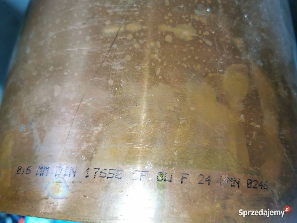 Blacha miedziana Cu gr 060mm rolka o szer 67 Produkcja Świnoujście