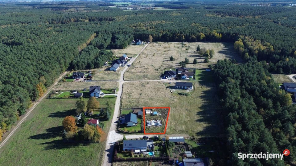 Na sprzedaż działka z rozpoczętą budową Wierzyce 45m wielkopolskie