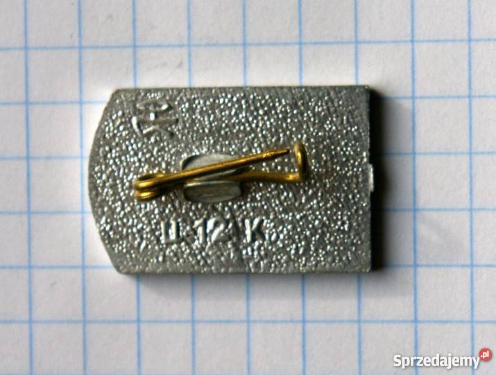 ODZNAKA NA AGRAFCE Z NAPISEM LWÓW Piszczac