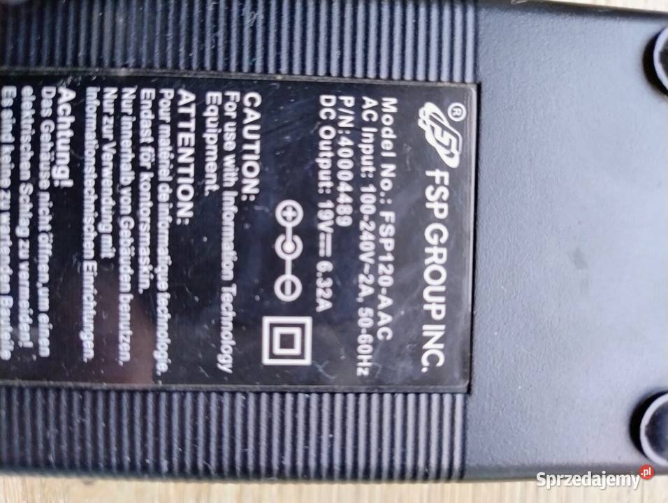 Zasilacz do Laptopa 19V632A Bydgoszcz