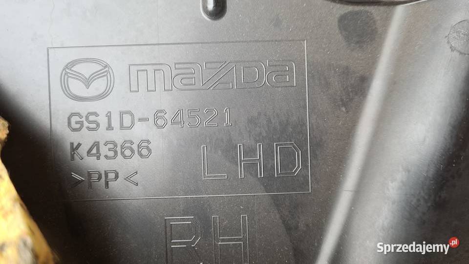 Mazda 6 GH osłona zaślepka dolna kokpitu deski dolnośląskie Legnica