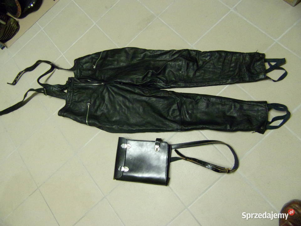 spodnie motocyklowe MO PRLmilicja