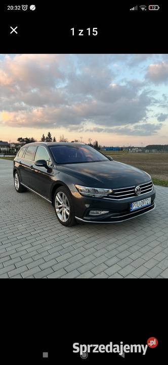 Sprzedam Volkswagen Passat B8 KOMBI immobilizer wielkopolskie Brudzew