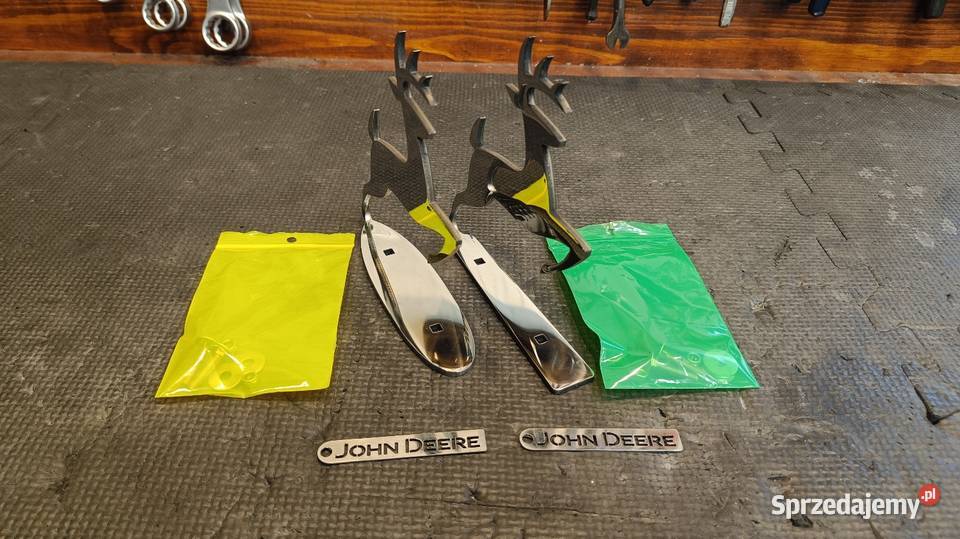 Jelonek na maskę John Deere emblemat logo lubuskie