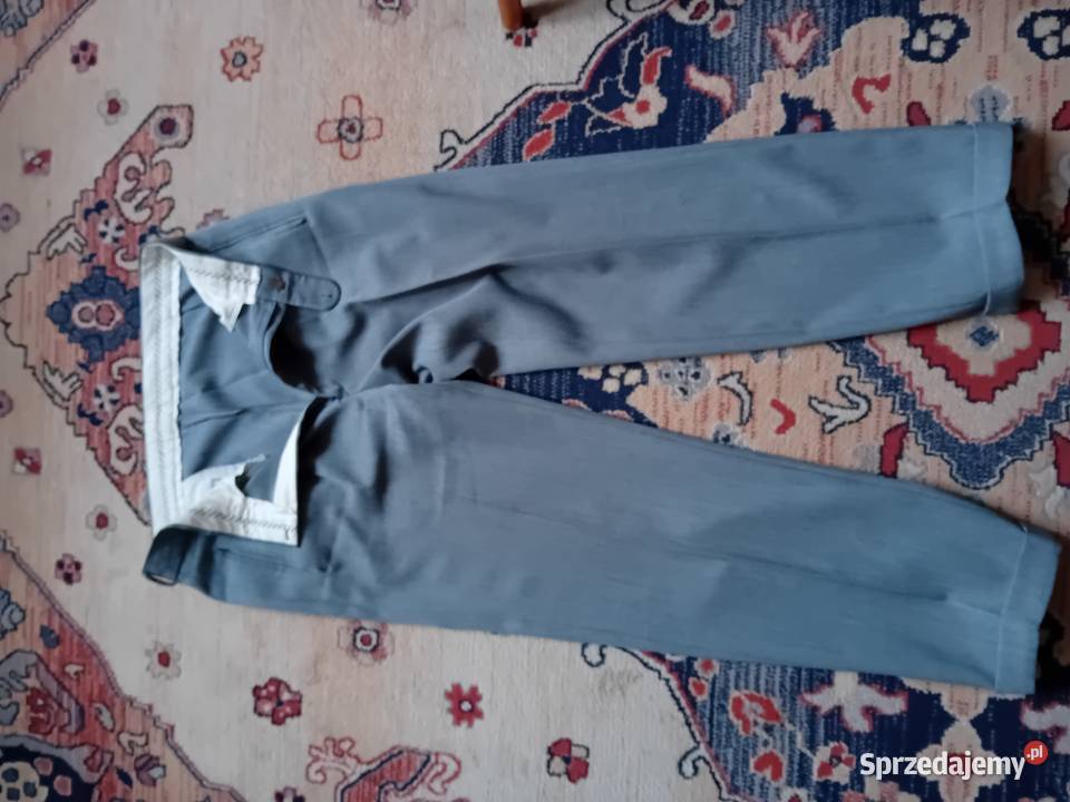 spodnie męskie garniturowe retro firma PawisK Warszawa sprzedam