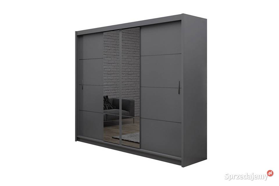 Szafa Porto 250 biała grafitowa Darmowa dostawa sprzedam