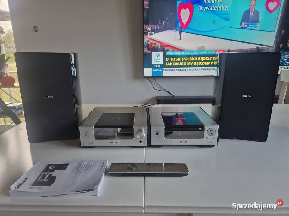 Wieża Philips Heritage Audio MCD908 z DVD HDMI Bydgoszcz