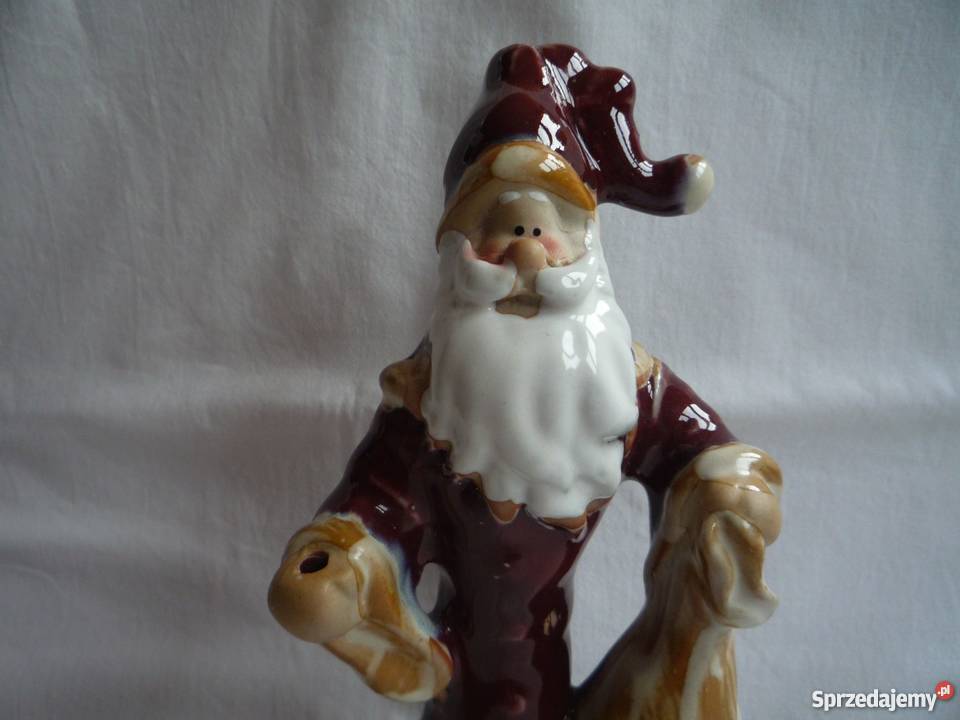 Mikołaj Nowa Figurka porcelanowa na kadzidełka Dekoracje i ozdoby zachodniopomorskie Szczecin