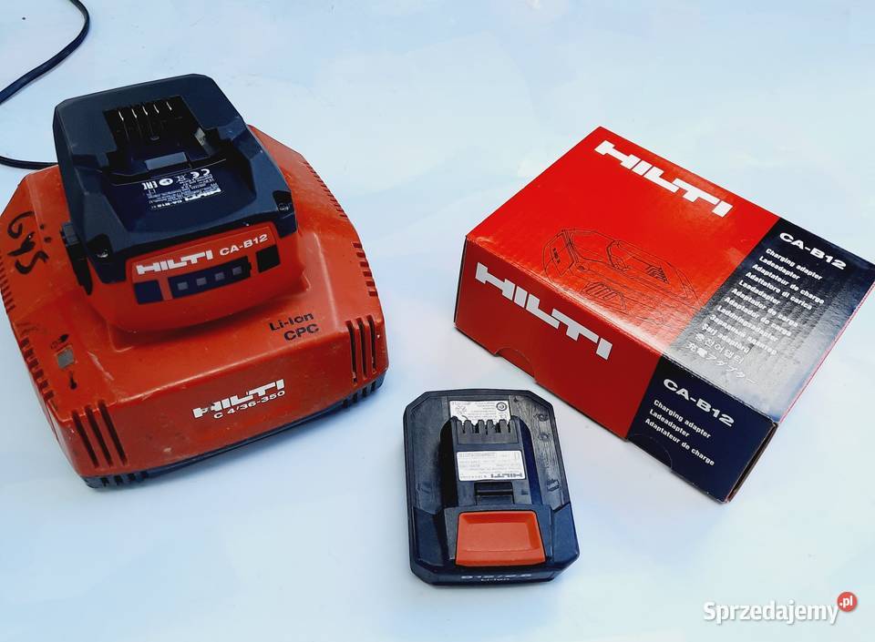 HILTI ŁADOWARKA PROSTOWNIK Adapter C41250 do Szczerbice