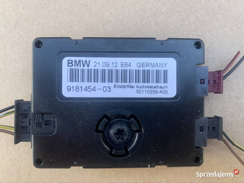 9181454 filtr przeciwzakłóceniowy Bmw x1 1 e81 Części samochodowe Szczecin