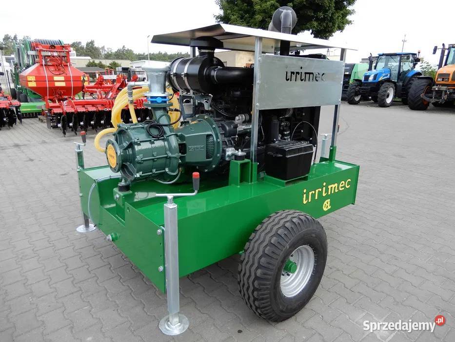 Motopompa agregat pompowy Irrimec pompa Rovatti Łabiszyn
