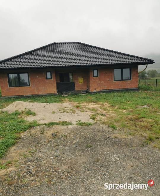 Dom 120m skrzydlna do wykonczenia