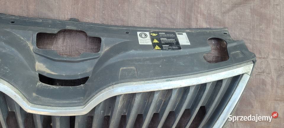 SKODA RAPID 12 ATRAPA GRILL 5JA853668 śląskie Ruda Śląska