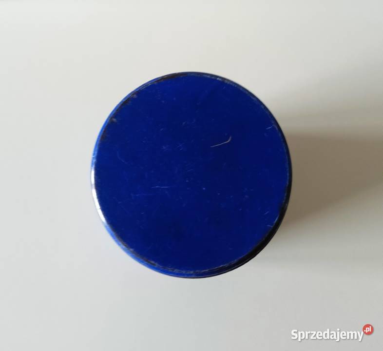 Stara puszka pudełko z PRLu vintage Łódź