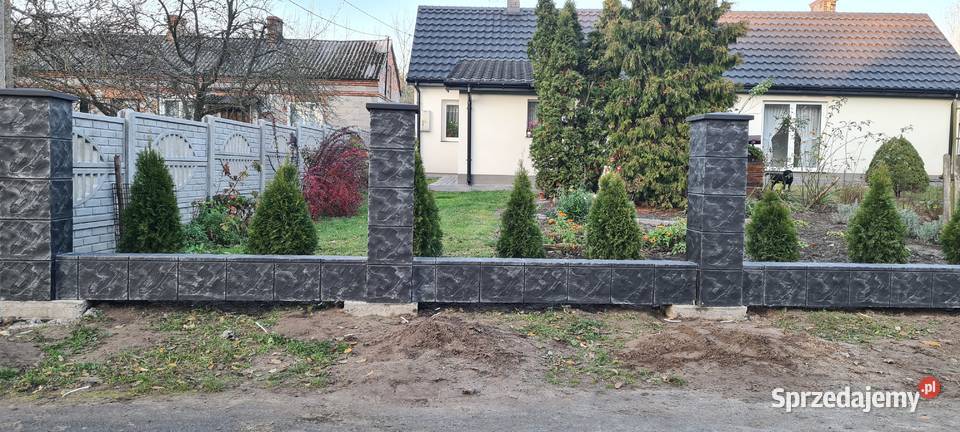 Ala Klinkier Imitacja Klinkieru ogrodzenie Mińsk Mazowiecki