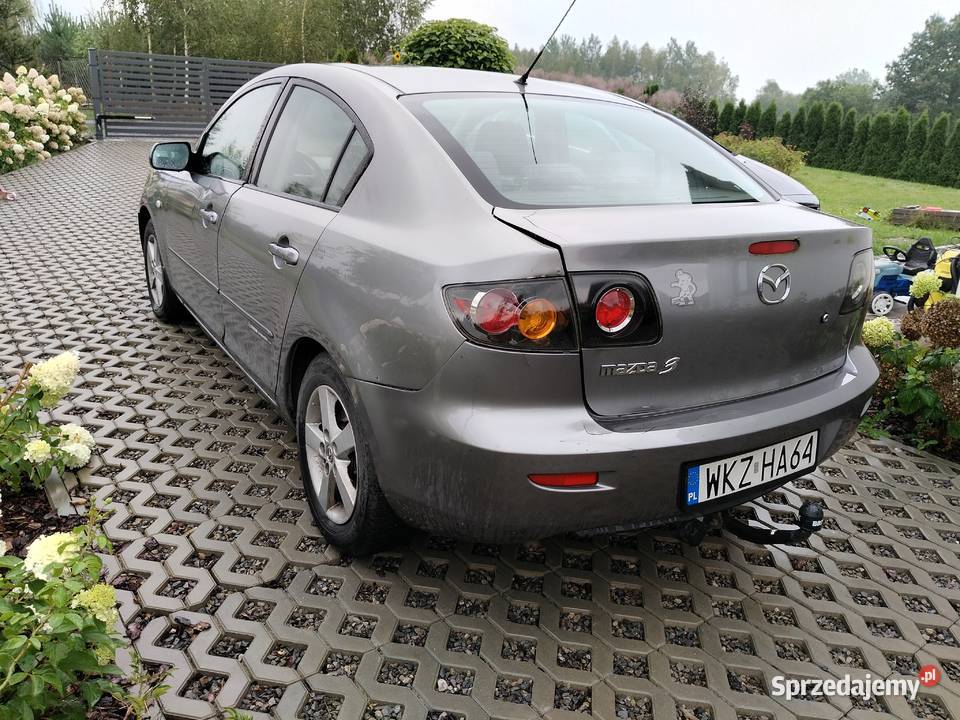 Mazda 3 2006r 16 diesel 109 3 mazowieckie Głowaczów sprzedam