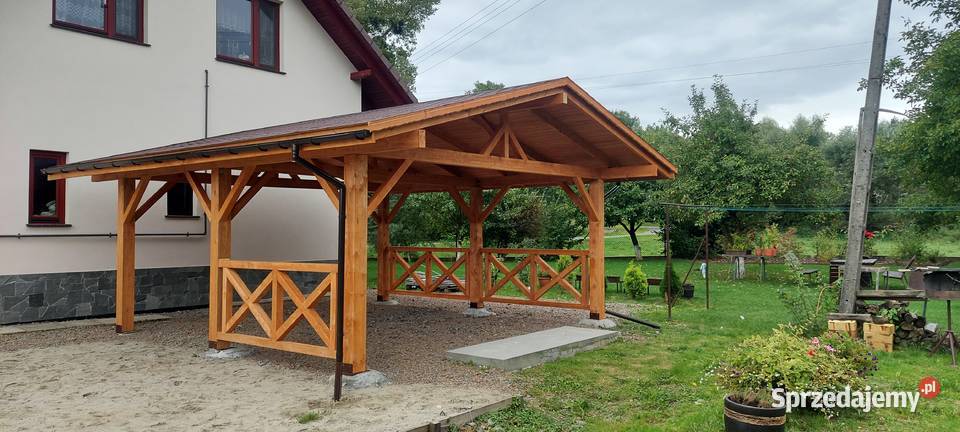 Wiata 5x3 m Producent Dostępne inne wymiary Altany i wiaty Smolice