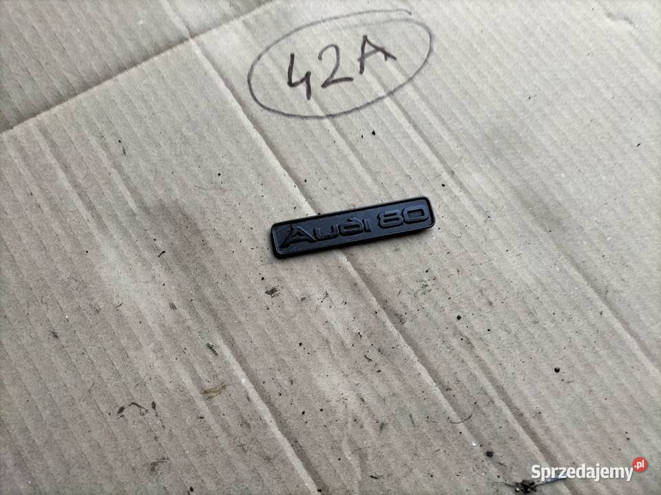 AUDI 80 B3 80B3 80B4 80 B4 ZNACZEK NAPIS Kamień-Kolonia