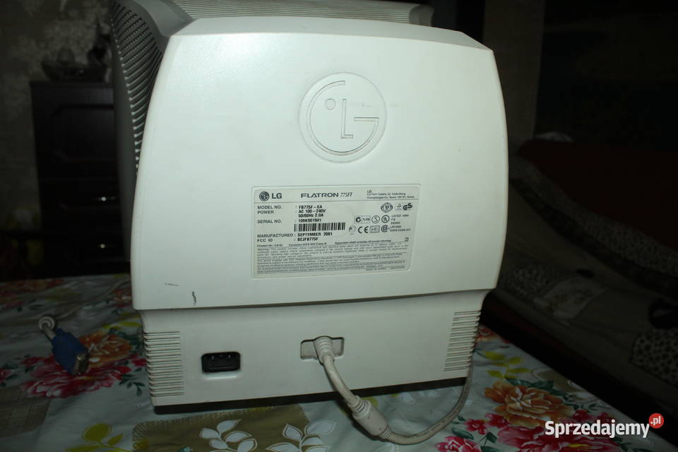 Monitor LG Flatron 775FT Używany kabel śląskie Chorzów sprzedam