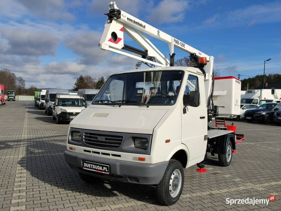 FS Lublin Lublin 0352 Diesel 70 Podnośnik biały Widełki