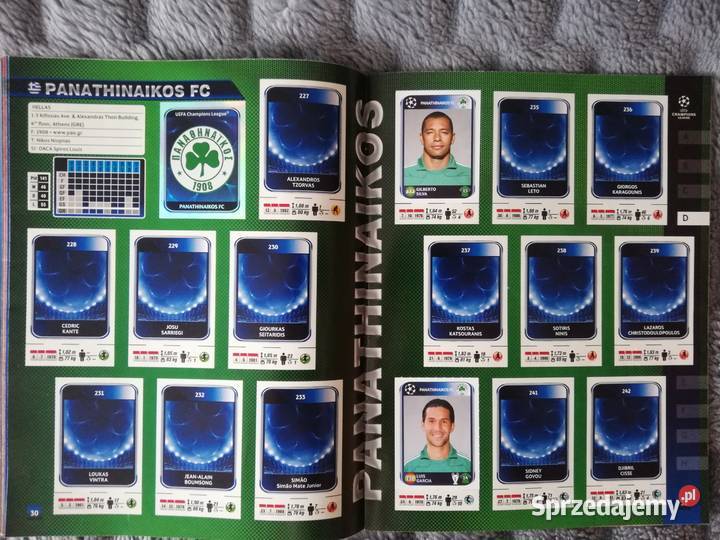 Album PANINI Champions League 20102011 Wronki