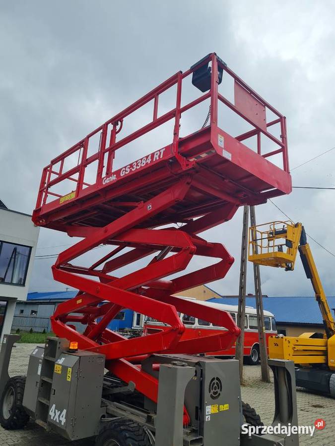 Podnośnik nożycowy spalinowy Genie GS3384RT wys
